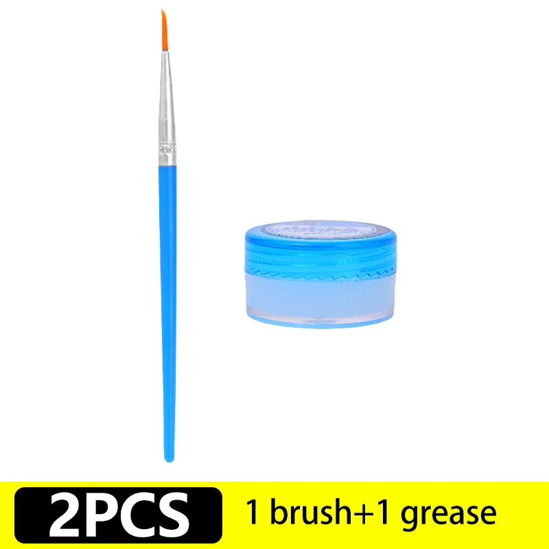 4 in 1 Mechanical Keyboard Lubricant Grease Oil for Axes Mechanical Friction Lubrication Kit with Brush Keycap Puller Set