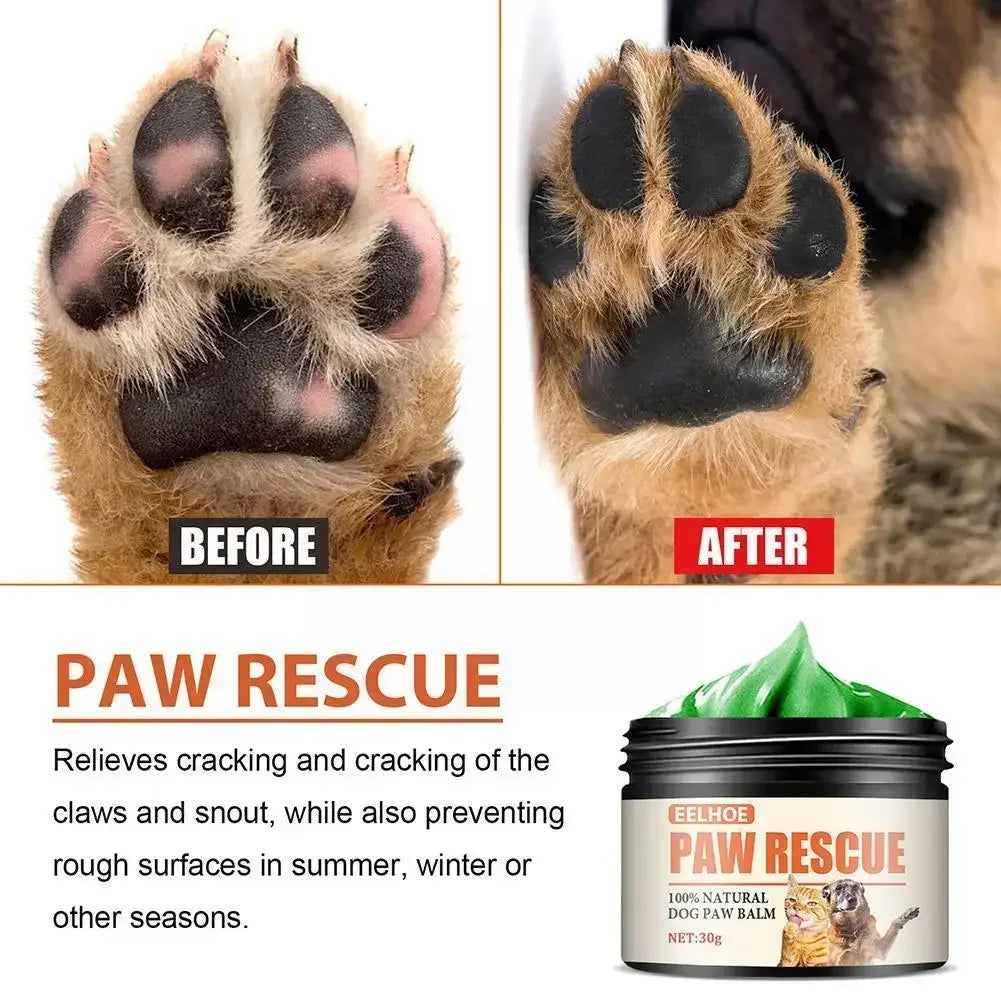 30g Pet Paw Care Cream Cat and Dog Foot Care Cream Foot Pad Protection Oil Dog Paw Balm Cat Dog Paw Protective Cream Canine