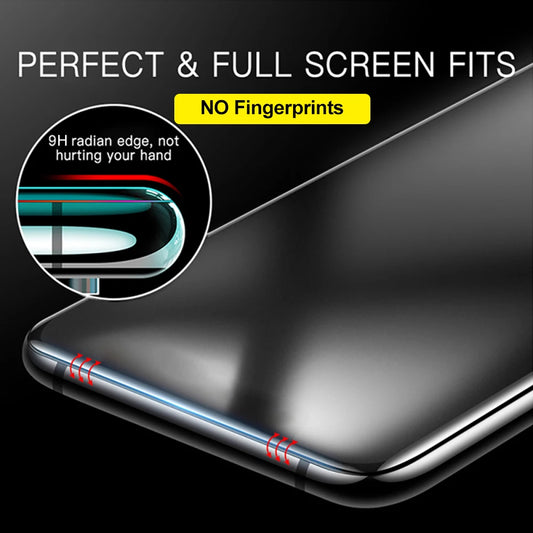 Matte Screen Protector For OPPO A74 5G A73 A58 A57 A97 A54 A17 A17K A16 A16S A15 A15S A94 A95 A93 A78 A77 A9 2020 Tempered Glass