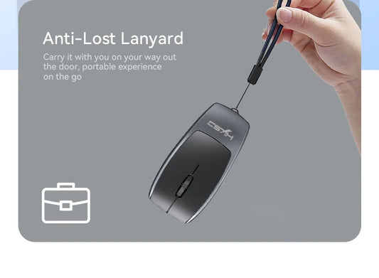 Portable Bluetooth 5.1 Wireless Mini Mouse Rechargeable TF Card Reader Silent Adjustable DPI Mouse for Phone Tablet Notebook