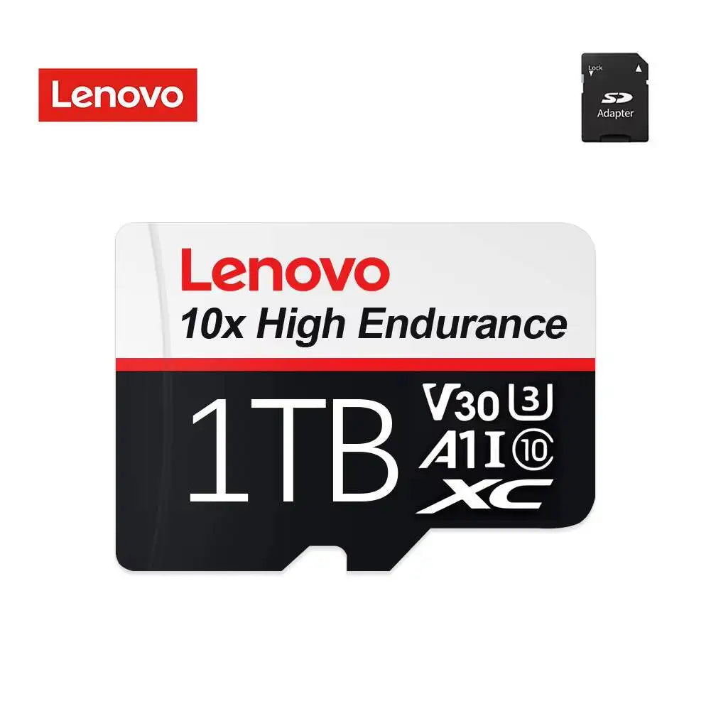 Lenovo 2TB Memory  Card 1TB 512GB SD Card 256GB Ultra-fast Transfer Micro TF SD Card 128GB Cartao De Memoria For Phone PC