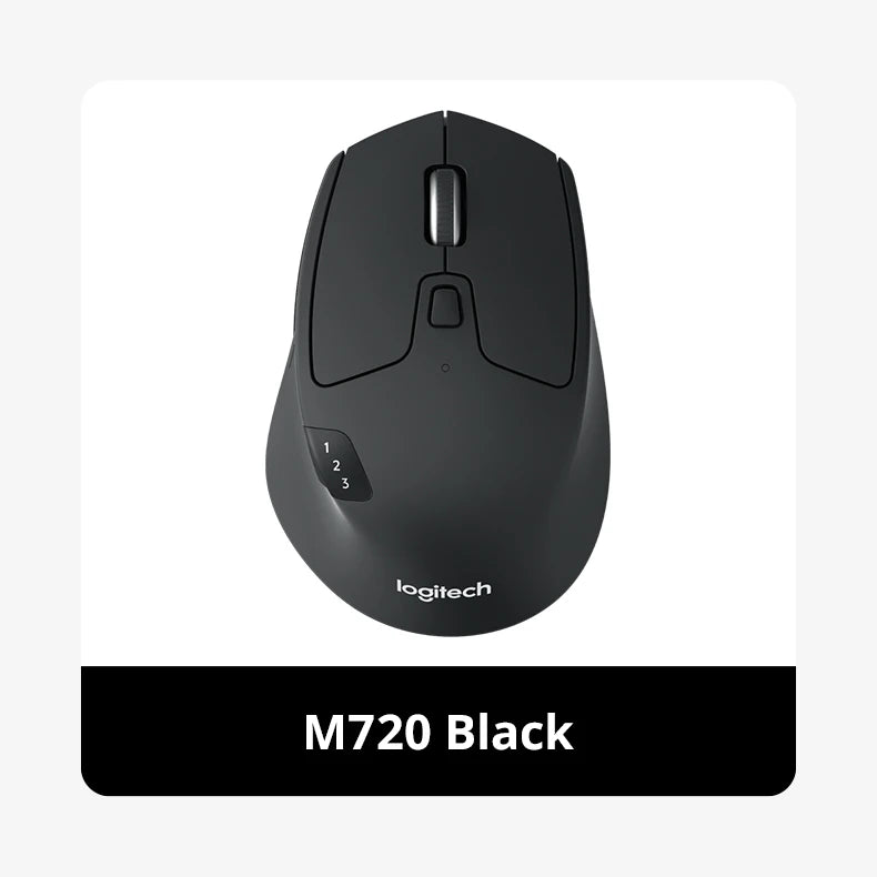 Logitech M720 Bluetooth Wireless Mouse Union Dual Mode Multi-Device Office Efficient Comfortable Mouse For Laptop Accessoires