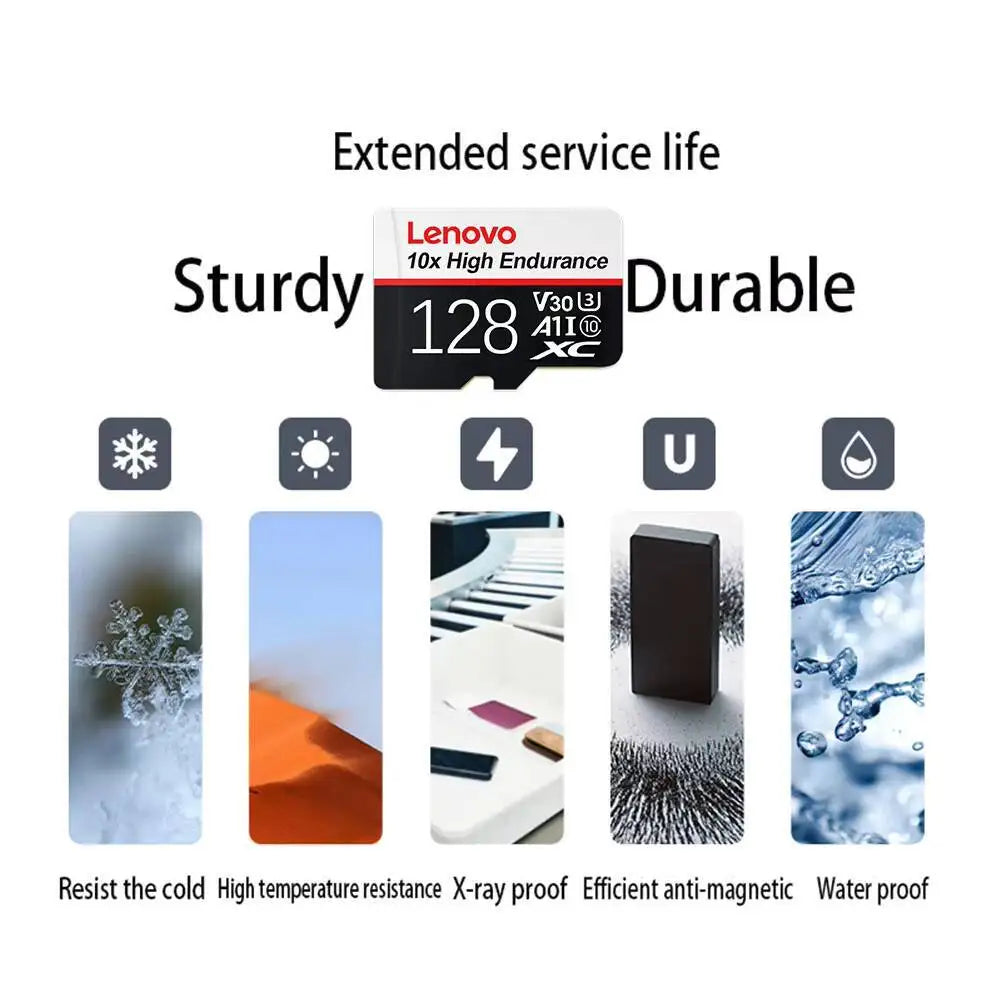 Lenovo 2TB Memory  Card 1TB 512GB SD Card 256GB Ultra-fast Transfer Micro TF SD Card 128GB Cartao De Memoria For Phone PC
