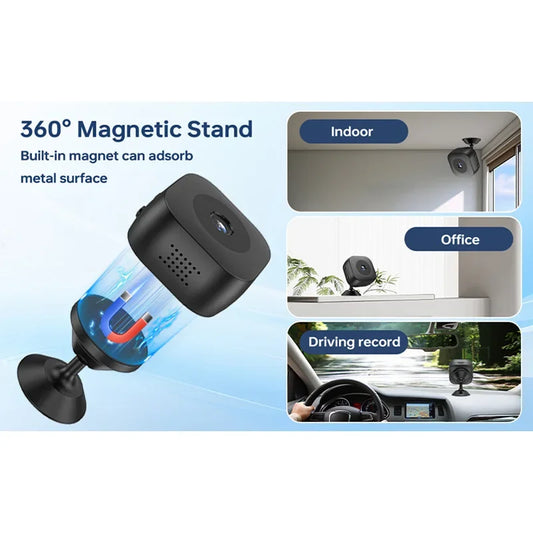 Xiaomi Mini Camera WiFi IP/AP 4K Remote Monitoring Mobile Detection Camcorder Portable Smart Home Surveillance Security Camera