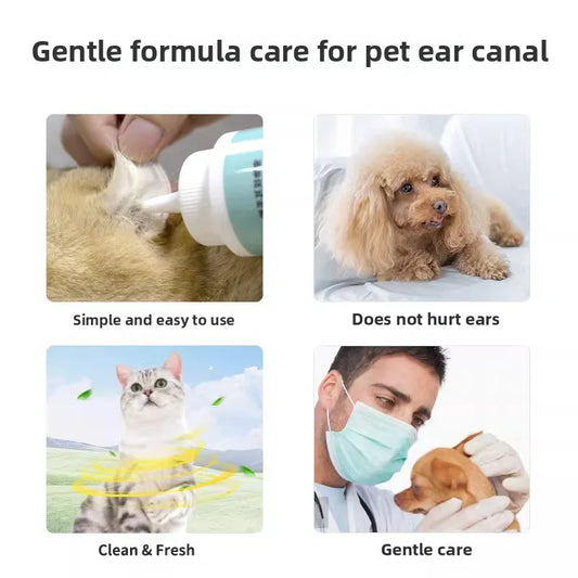 PetClear Pet Ear Hair Removal Powder 30g for Pet Care Ear Cleaning And Maintenance