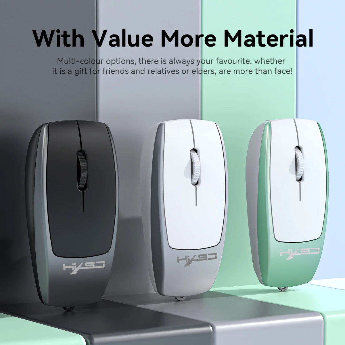 Portable Bluetooth 5.1 Wireless Mini Mouse Rechargeable TF Card Reader Silent Adjustable DPI Mouse for Phone Tablet Notebook