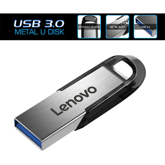 Lenovo Flash Drives 2TB Usb 3.0 Mini High Speed Metal Pendrive 1TB 512GB Stick Portable Drive Waterproof Memoria Storage U Disk