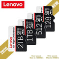 Lenovo 2TB Memory  Card 1TB 512GB SD Card 256GB Ultra-fast Transfer Micro TF SD Card 128GB Cartao De Memoria For Phone PC