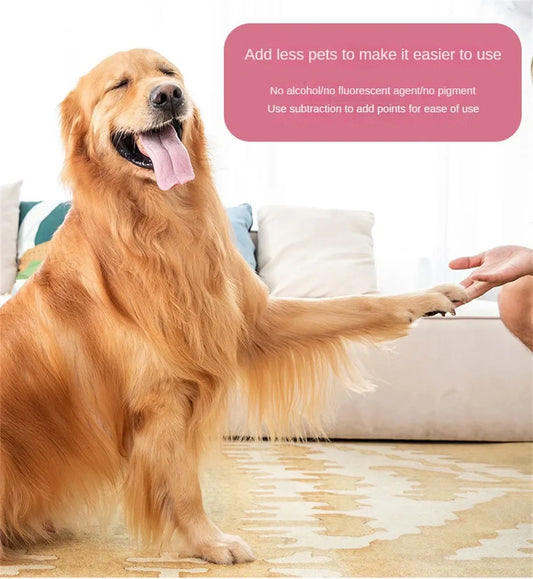 Pet Wipes Ro Pure Water Formula Pet Care Pet Health Care and Cleaning Pet Specific Cleaning Deodorizing Wet Tissue No Wash