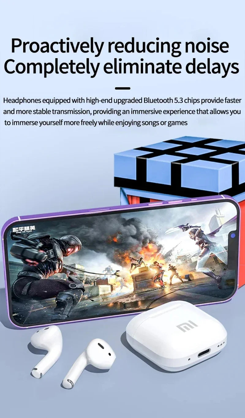 Xiaomi AP05 True Wireless Earphone Buds5 Sport Earbuds HIFI Stereo Sound Bluetooth5.3 MIJIA Headphone With Mic For Android iOS