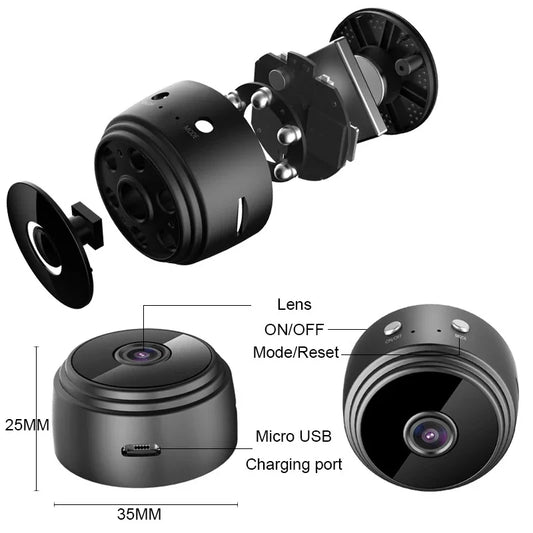 A9 Mini Camera Wifi Camera 1080P HD Recorder Wireless Video Surveillance Video Recorder Security Security Protection Reolink