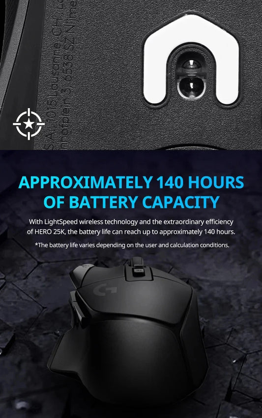 Logitech G502X Gaming Mouse Wireless Mouse Recommended for Professional Computer Wireless gamer mouse Logitech mouse