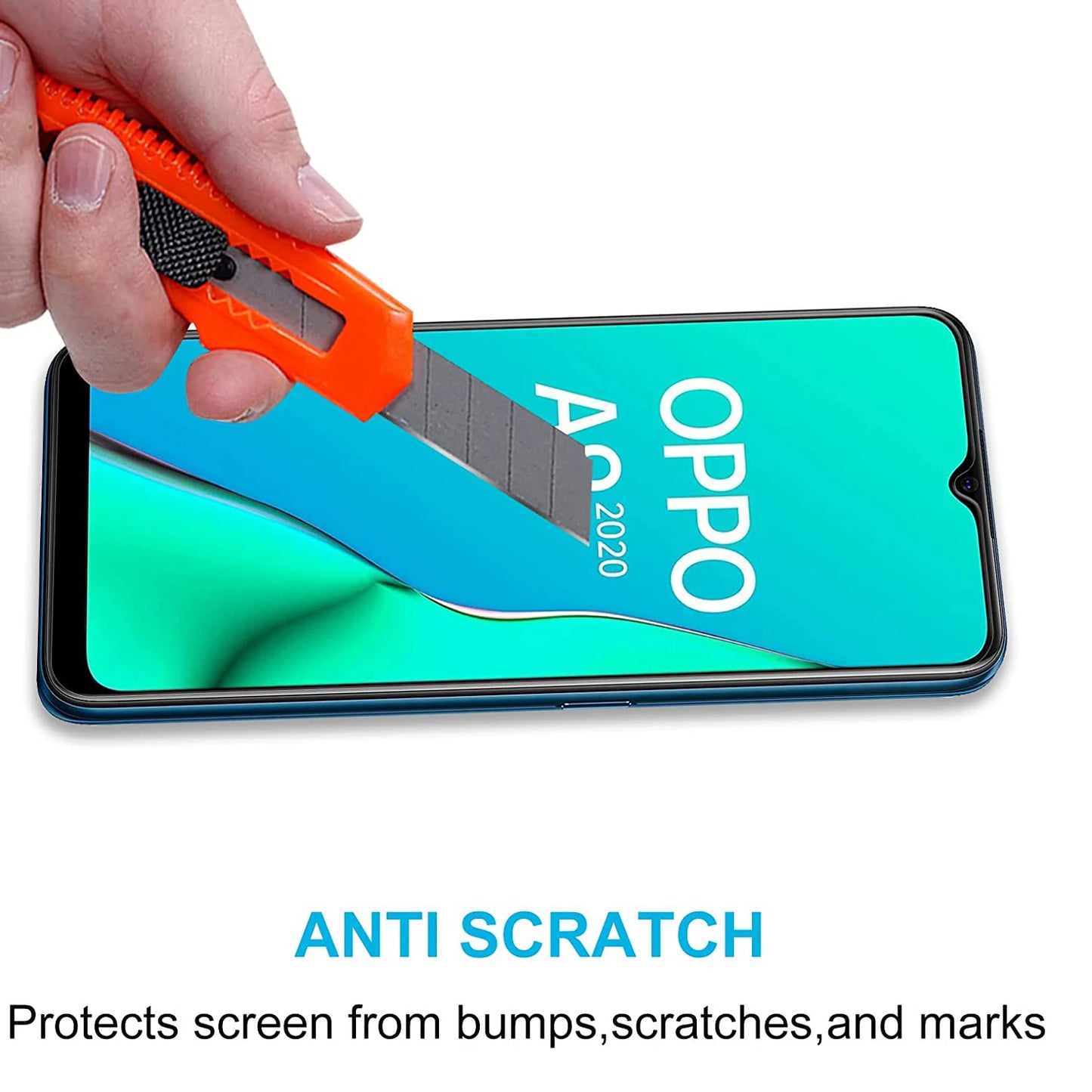 2/4Pcs 9H Screen Protector Glass For OPPO A9 2020 HD Tempered Glass Film