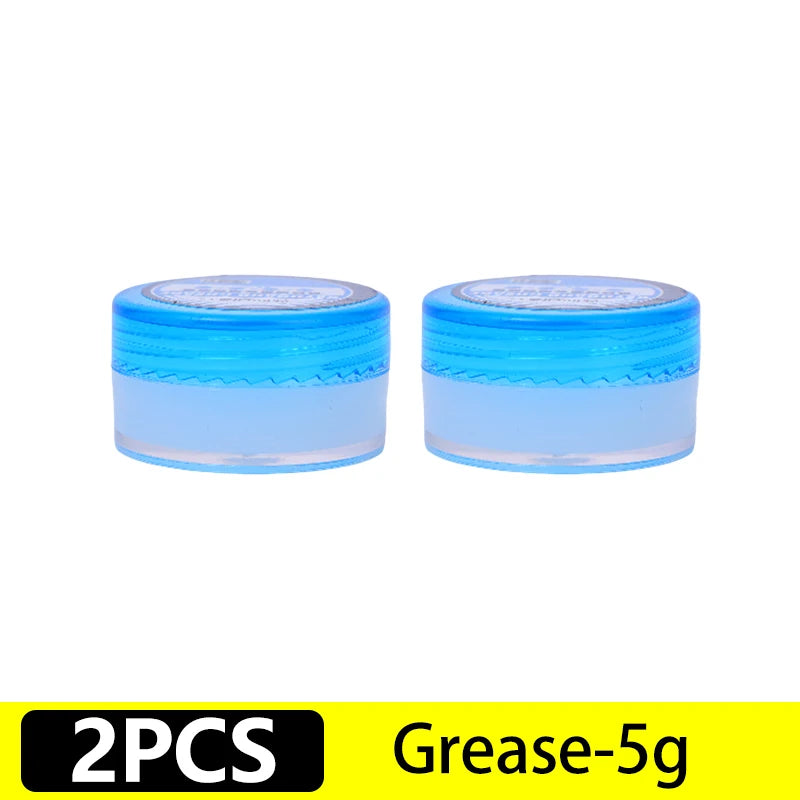 4 in 1 Mechanical Keyboard Lubricant Grease Oil for Axes Mechanical Friction Lubrication Kit with Brush Keycap Puller Set