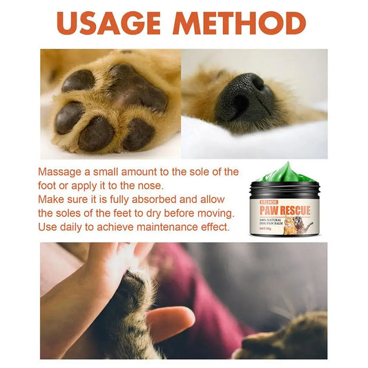 Pet Paw Balm Foot Care Balm Soles Foot Pad Protective Oil For Cats And Dogs Moisturizing Household Winter Paw Cream Pet Supplies