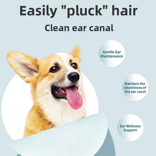 PetClear Pet Ear Hair Removal Powder 30g for Pet Care Ear Cleaning And Maintenance