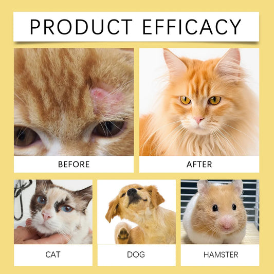 Pet Skin Spray Dog & Cat Skin Care Spray, Soothing Spray Cleansing & Softening Skin, Soothing Anti-Itch Spray Nourishing Spray