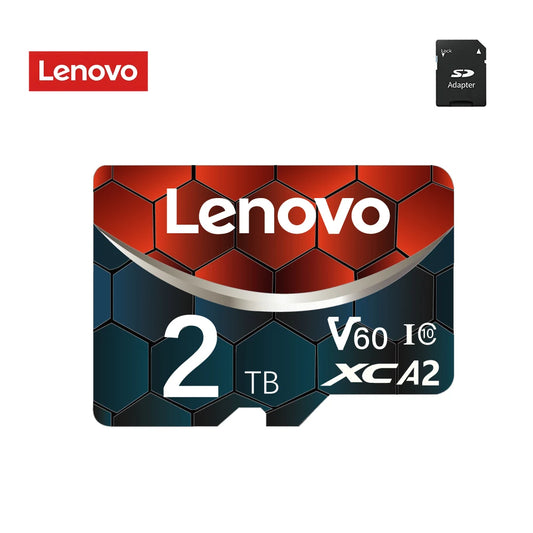 Lenovo 2TB A2 1TB Micro SD Card High Speed Memory Card 512GB 128GB MicroSD U3 TF Flash Card for Xiaomi Phone Camera table PC