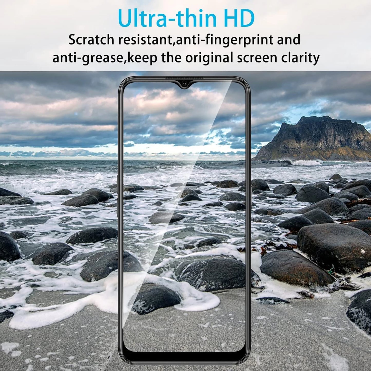 2/4Pcs 9H Screen Protector Glass For OPPO A9 2020 HD Tempered Glass Film