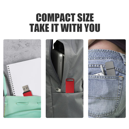 Lenovo Metal 64TB U Disk Flash Drive USB 3.0 High Speed File Transfer 16TB 8TB Ultra-large Capacity Waterproof Mechanical Style