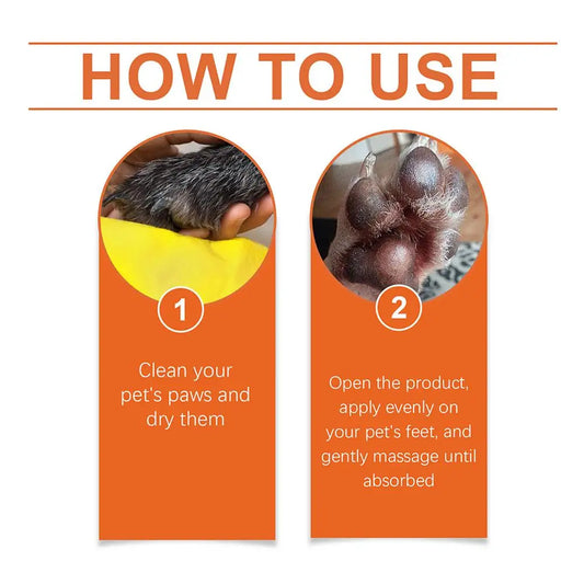 40g Pet Paw Protection Balm Dog Foot Moisturizer Household Pet Paw Balm Pet Cat Foot Care Cream Cleaning Supplies