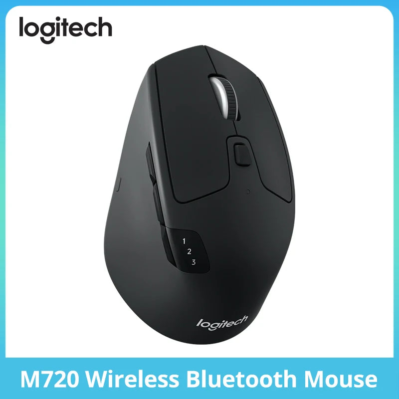 Logitech M720 Bluetooth Wireless Mouse Union Dual Mode Multi-Device Office Efficient Comfortable Mouse For Laptop Accessoires