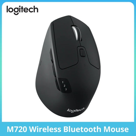 Logitech M720 Bluetooth Wireless Mouse Union Dual Mode Multi-Device Office Efficient Comfortable Mouse For Laptop Accessoires